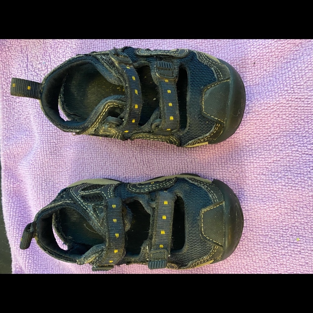 Stride Rite Dark Blue Sneaker Sandal